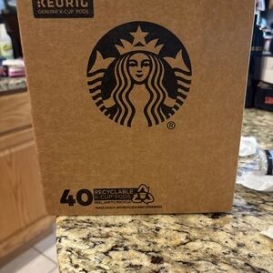 Starbucks Coffee Pods Box with Black Logo